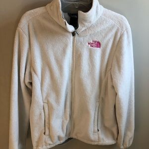 Women’s white north face jacket